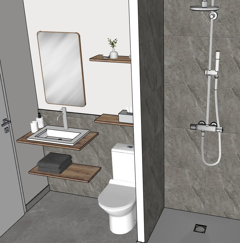 rénovation salle de bain les gets